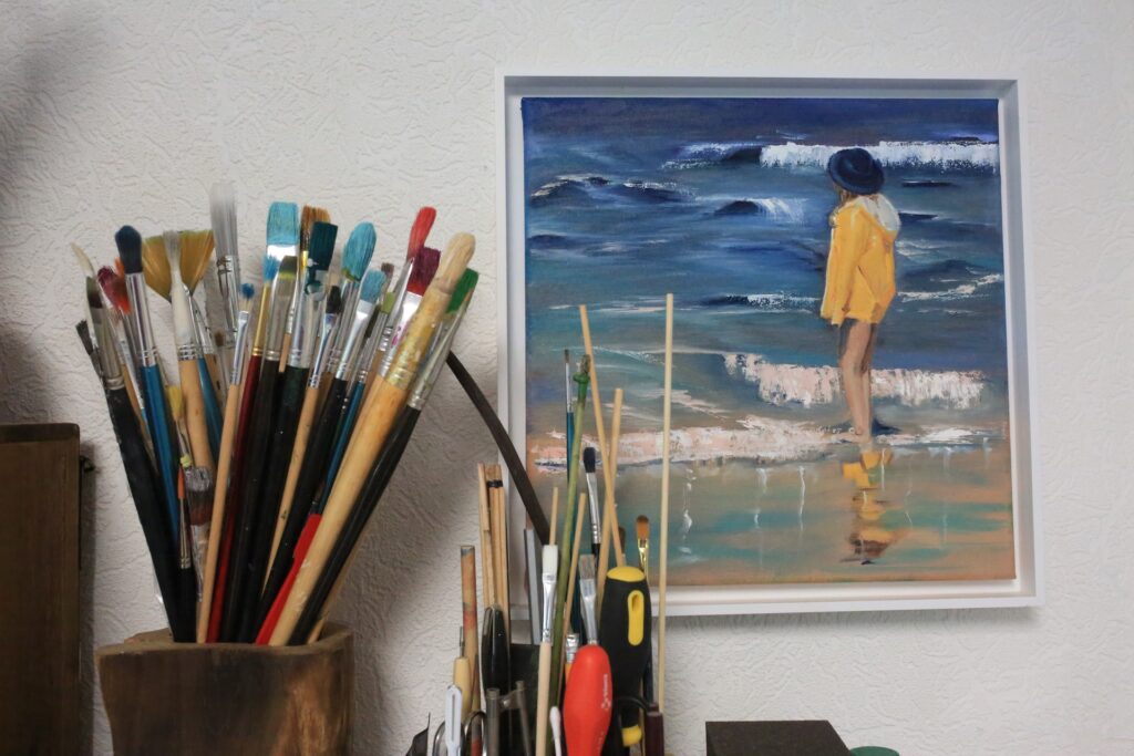 Das Atelier ist noch im werden